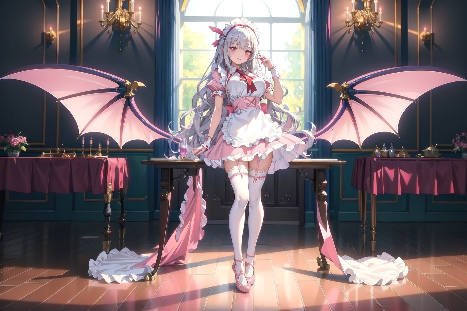 ナイスバディのメイドさん