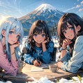 冬のマウント富士 3枚目