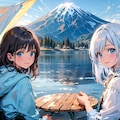 冬のマウント富士 2枚目
