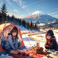 冬のマウント富士 4枚目