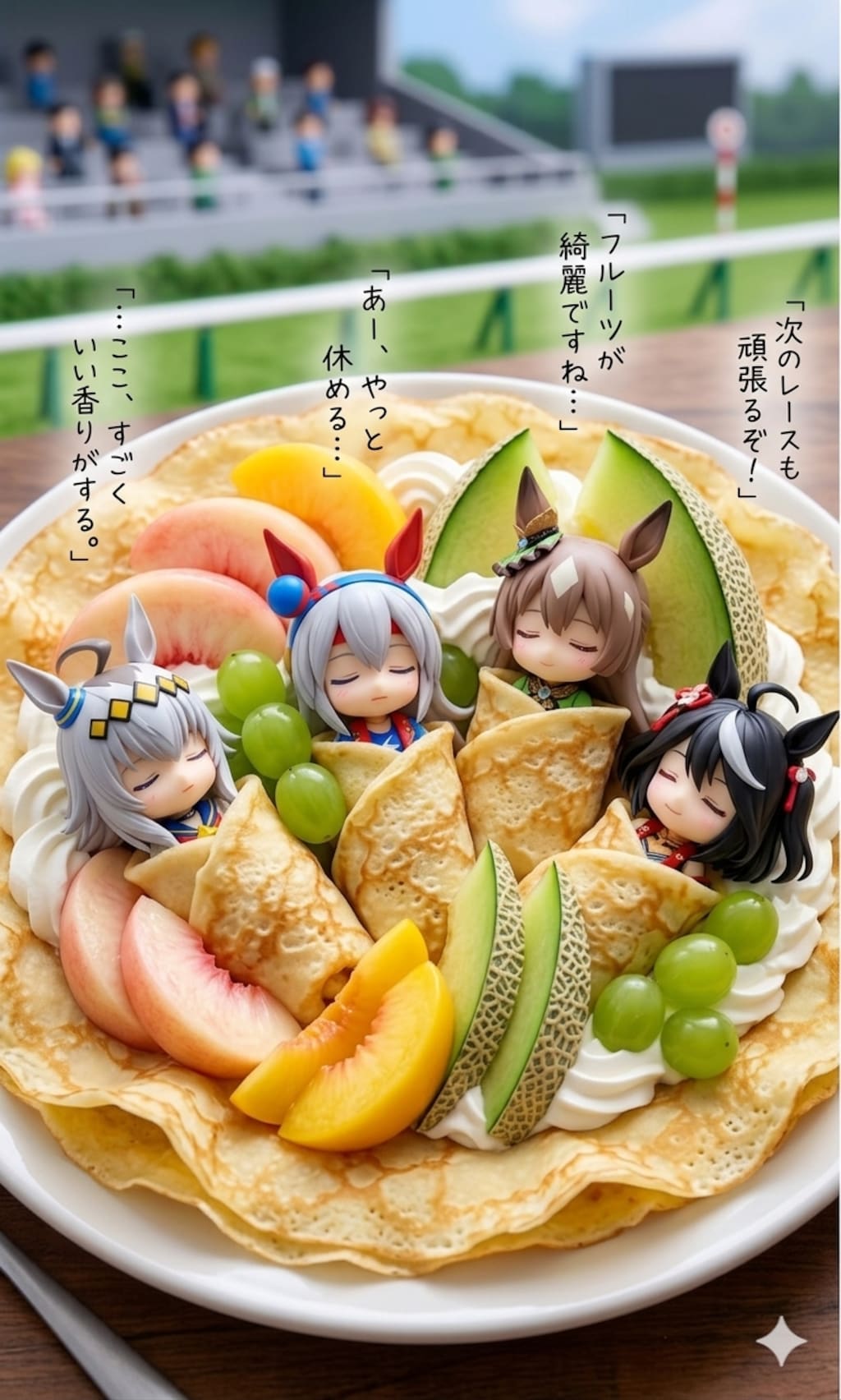 ウマ娘　クレープ　アニリアルねんどろいど