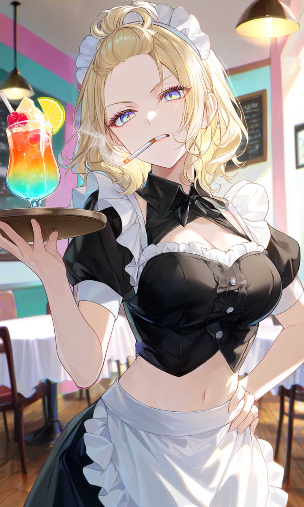 【うちの子ママ】セラさんのメイド喫茶体験