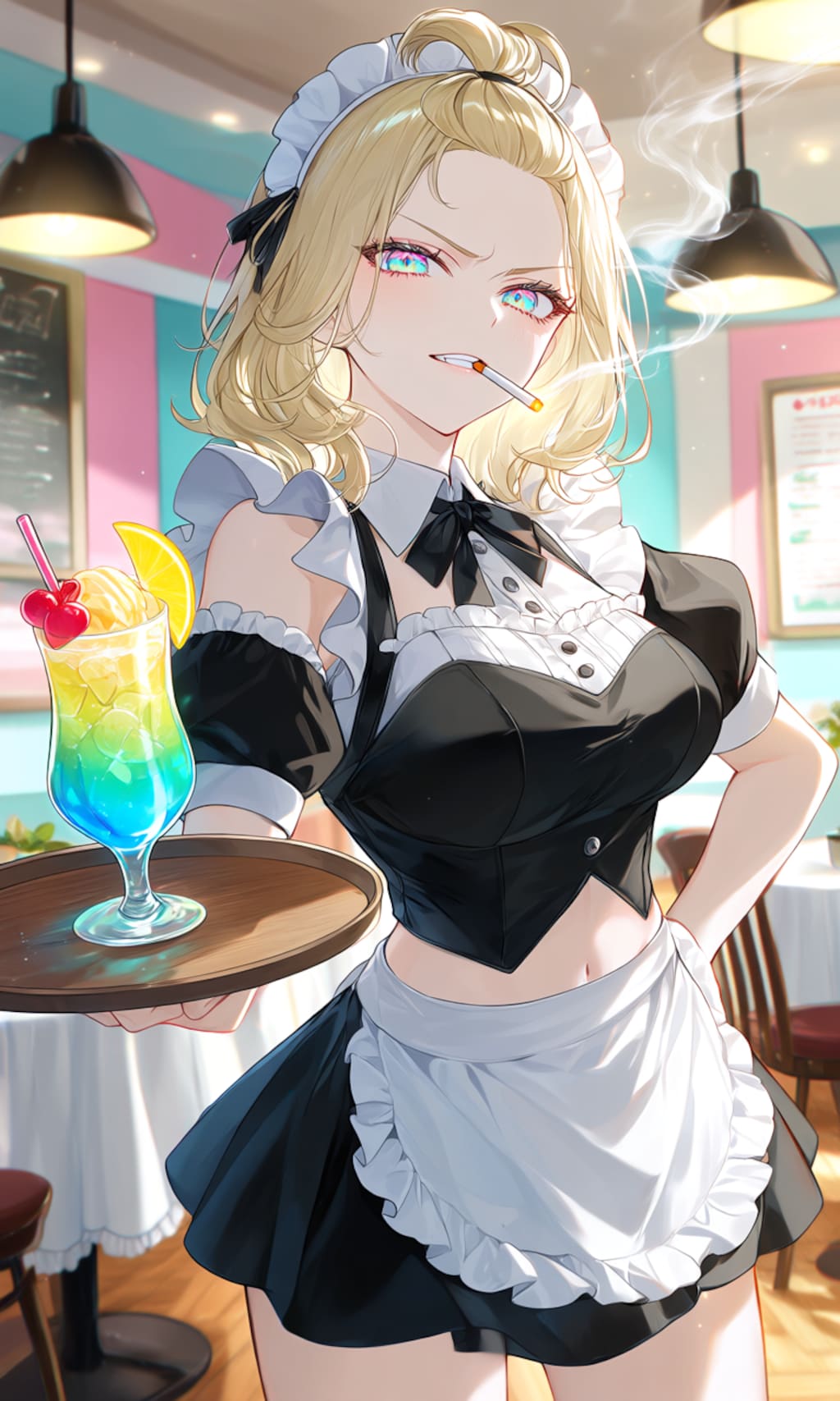 【うちの子ママ】セラさんのメイド喫茶体験