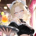 【うちの子ママ】セラさんのメイド喫茶体験 2枚目