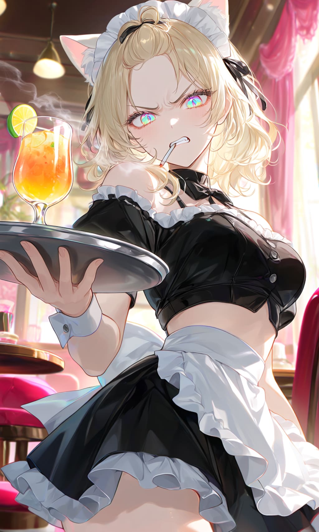 【うちの子ママ】セラさんのメイド喫茶体験