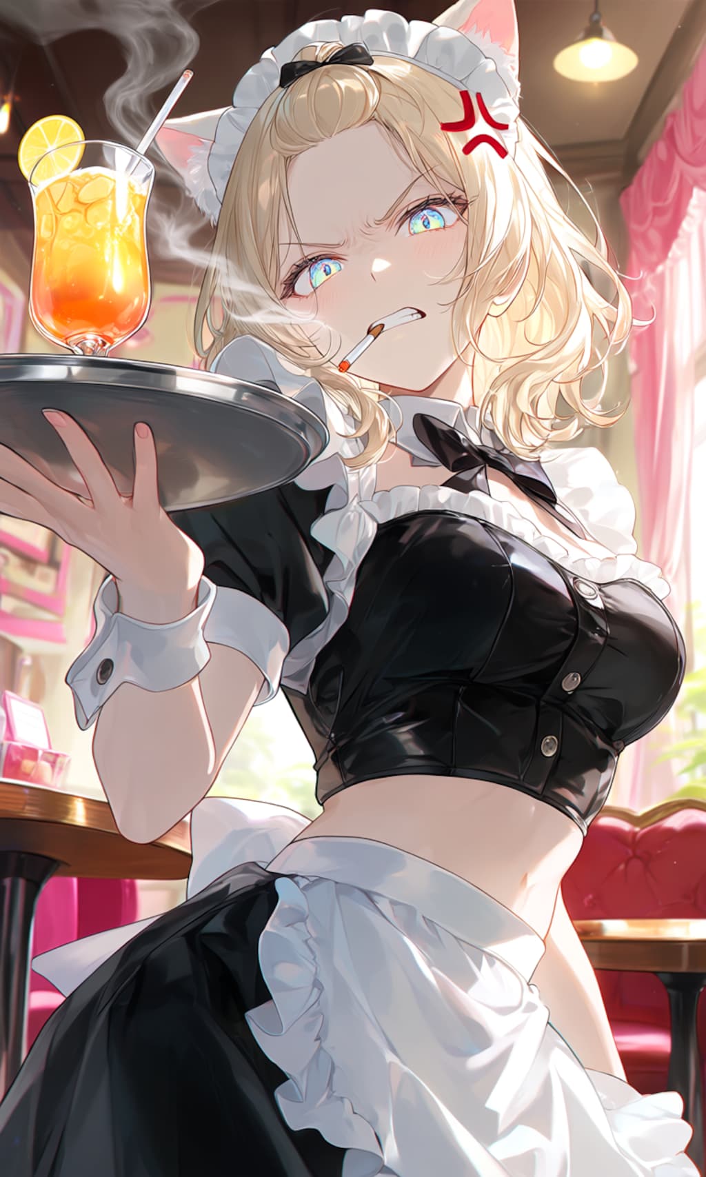 【うちの子ママ】セラさんのメイド喫茶体験