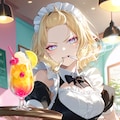 【うちの子ママ】セラさんのメイド喫茶体験 8枚目