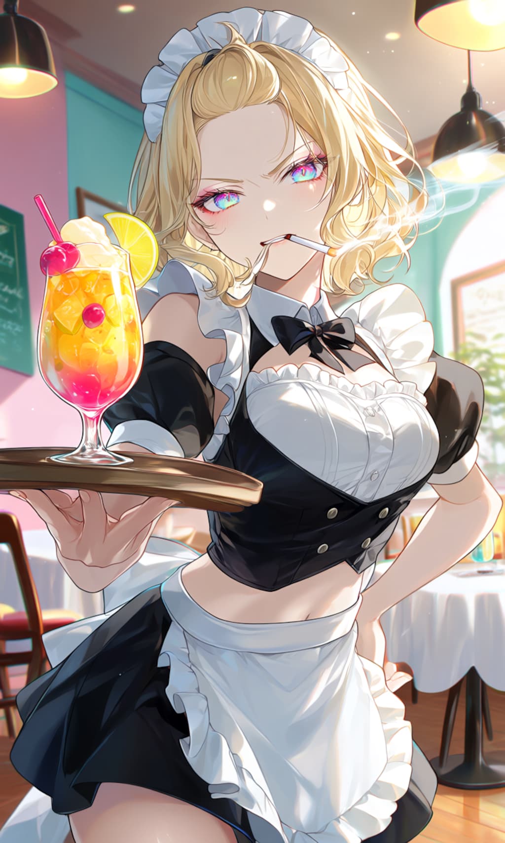 【うちの子ママ】セラさんのメイド喫茶体験