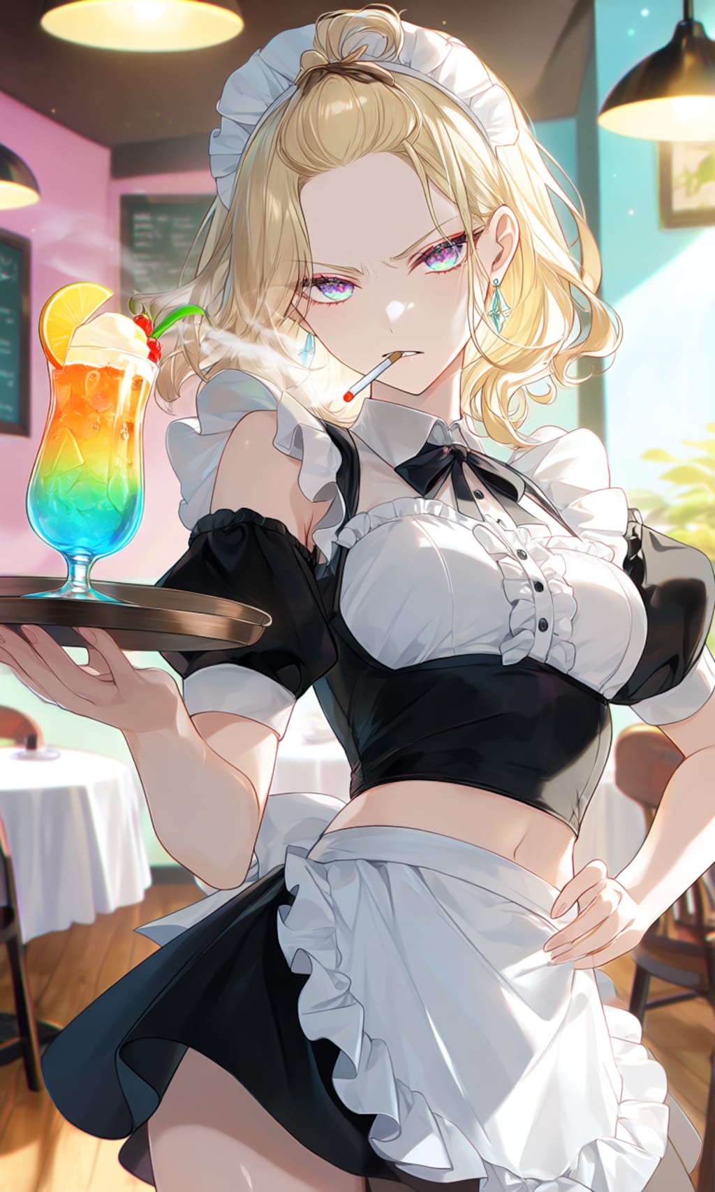 【うちの子ママ】セラさんのメイド喫茶体験