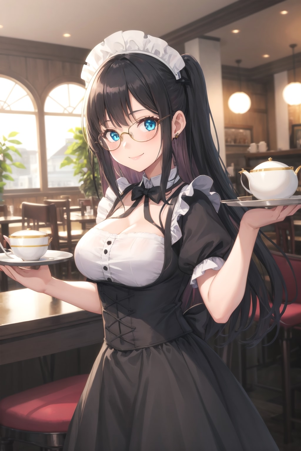 眼鏡っ娘メイド(V4B)