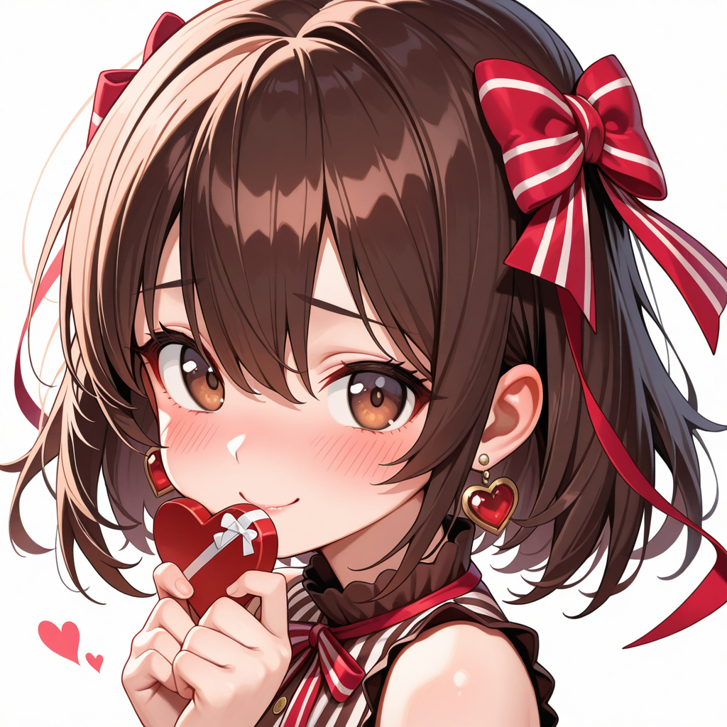 生成機能の子たちのバレンタイン♡ | の人気AIイラスト・グラビア