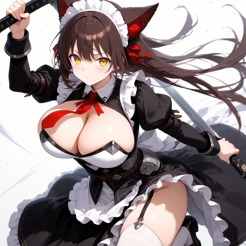 アーマード・メイド(と、ただの武闘派なだけのメイドさんたち)