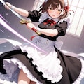 アーマード・メイド(と、ただの武闘派なだけのメイドさんたち) 7枚目