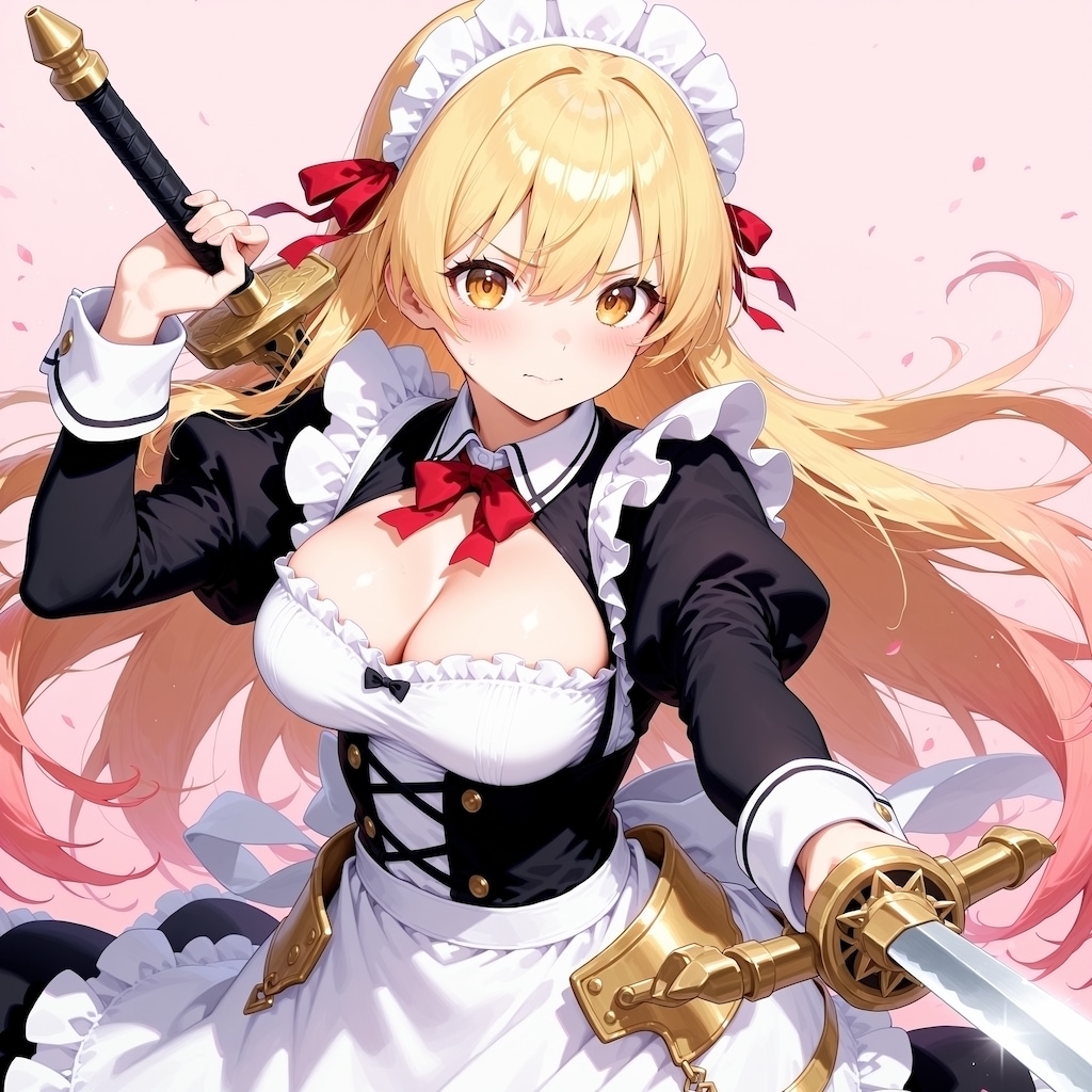 アーマード・メイド(と、ただの武闘派なだけのメイドさんたち)