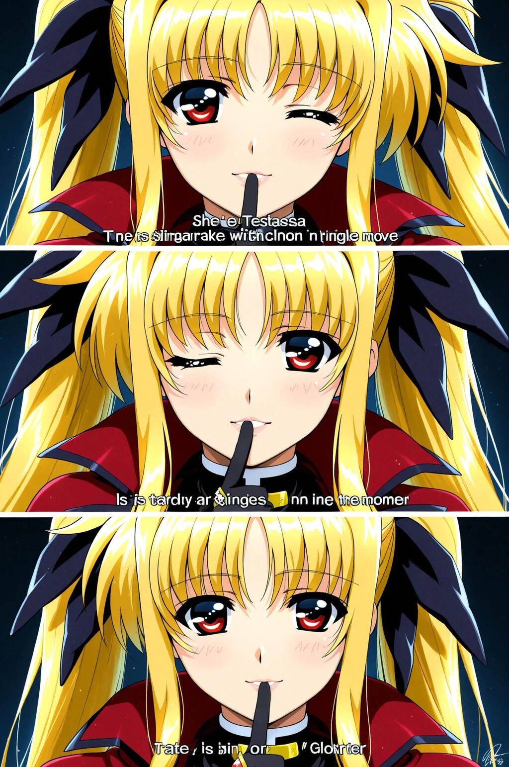 フェイト➡　なーいしょっ