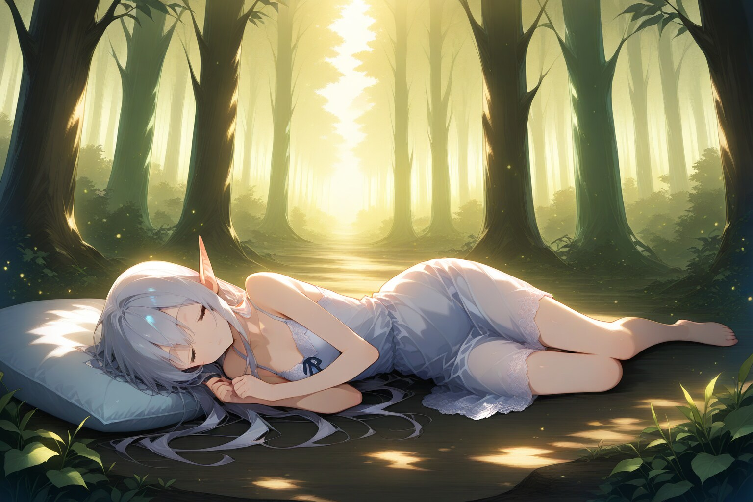 眠れるエルフ