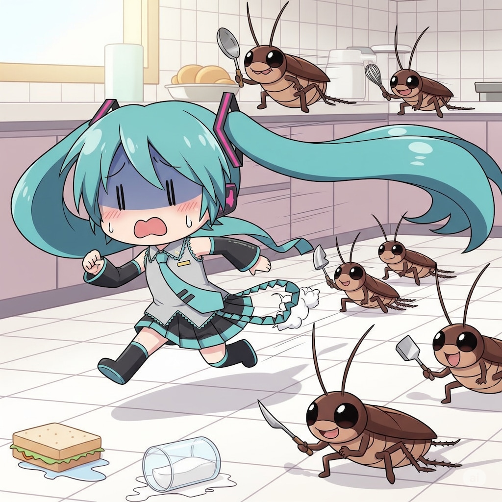 ミクちゃん こんにちは～