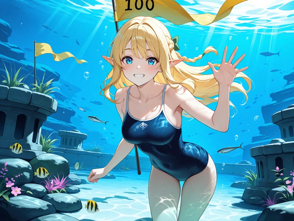 水中詰め合わせ なんかこのシリーズ100投稿目らしいので、極上ボディのうちの子たち編