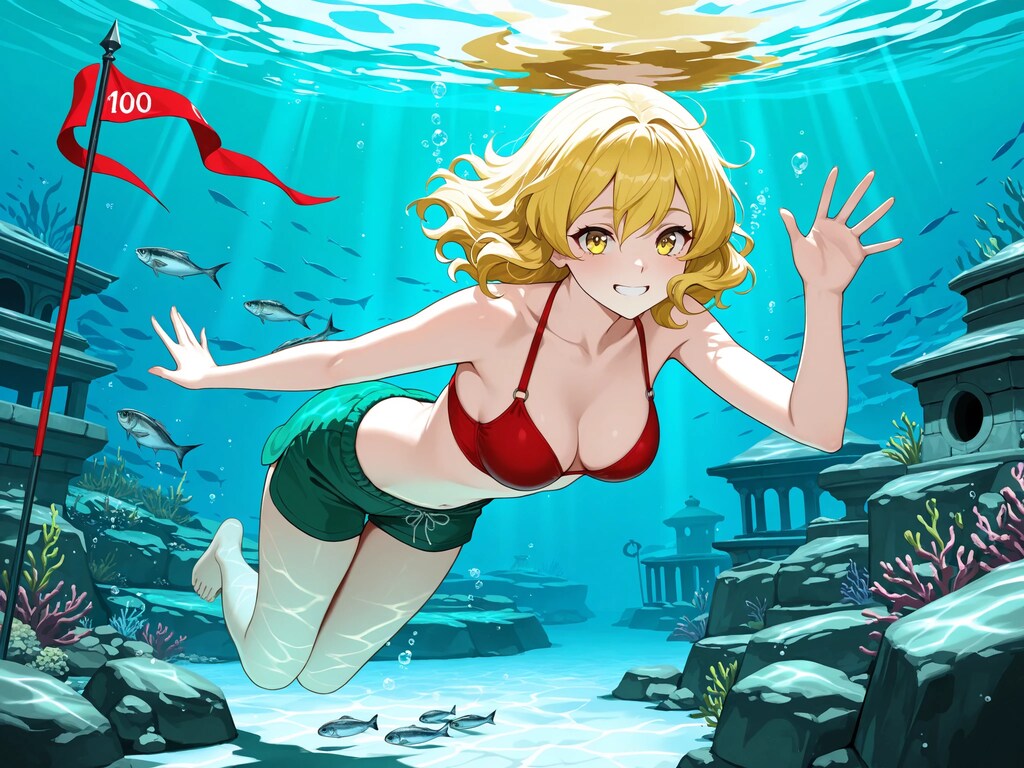 水中詰め合わせ なんかこのシリーズ100投稿目らしいので、極上ボディのうちの子たち編