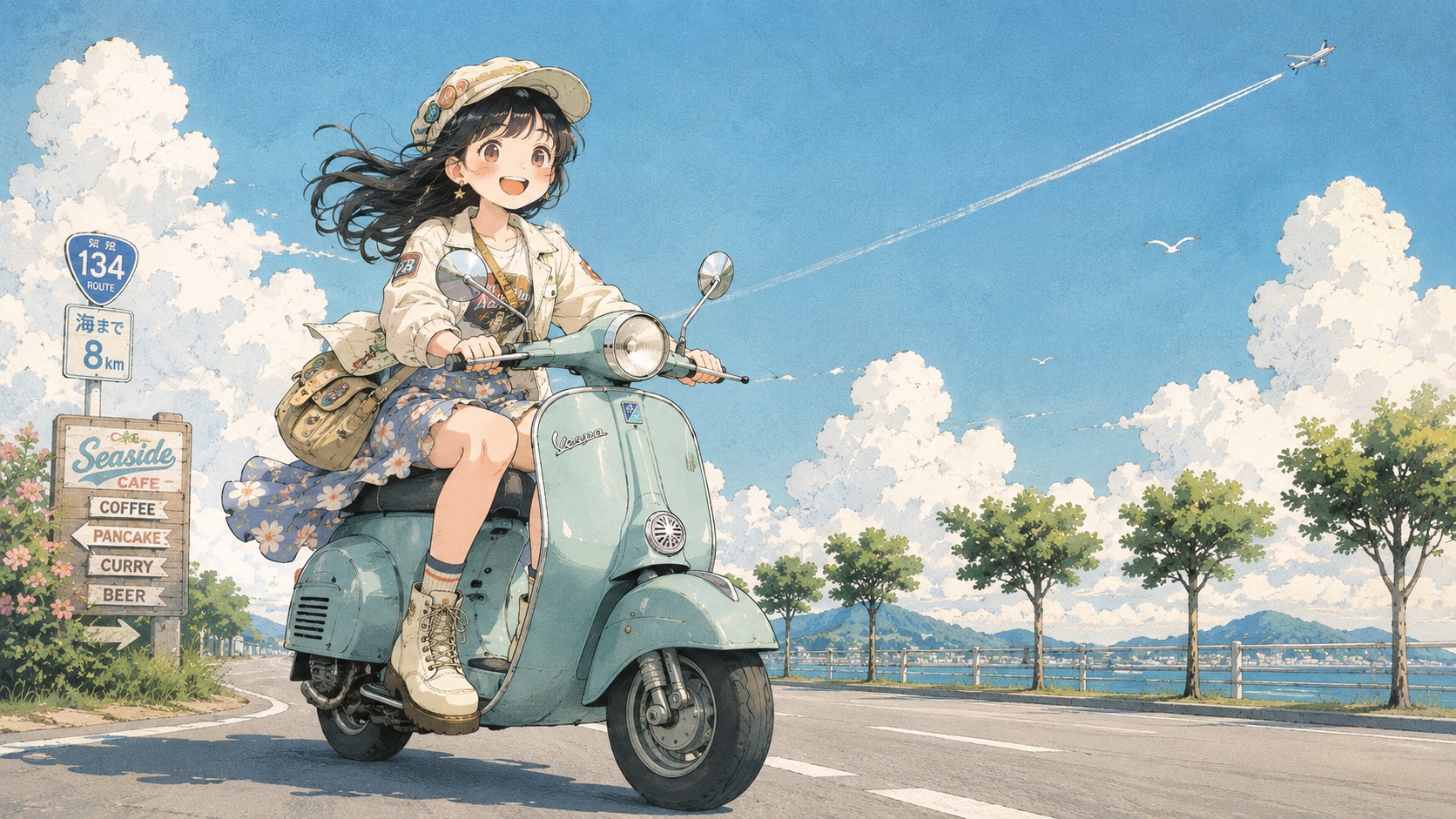 夏空と少女104