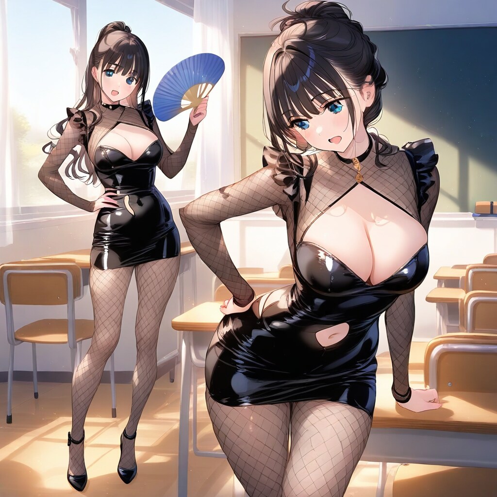 こういうセクシー女教師がいてもいいかも？