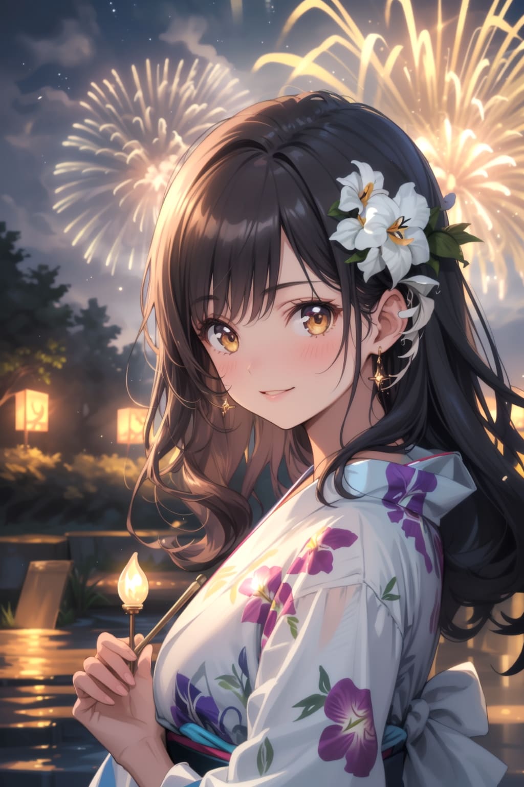 花火とわたし、どっちを見てるの？