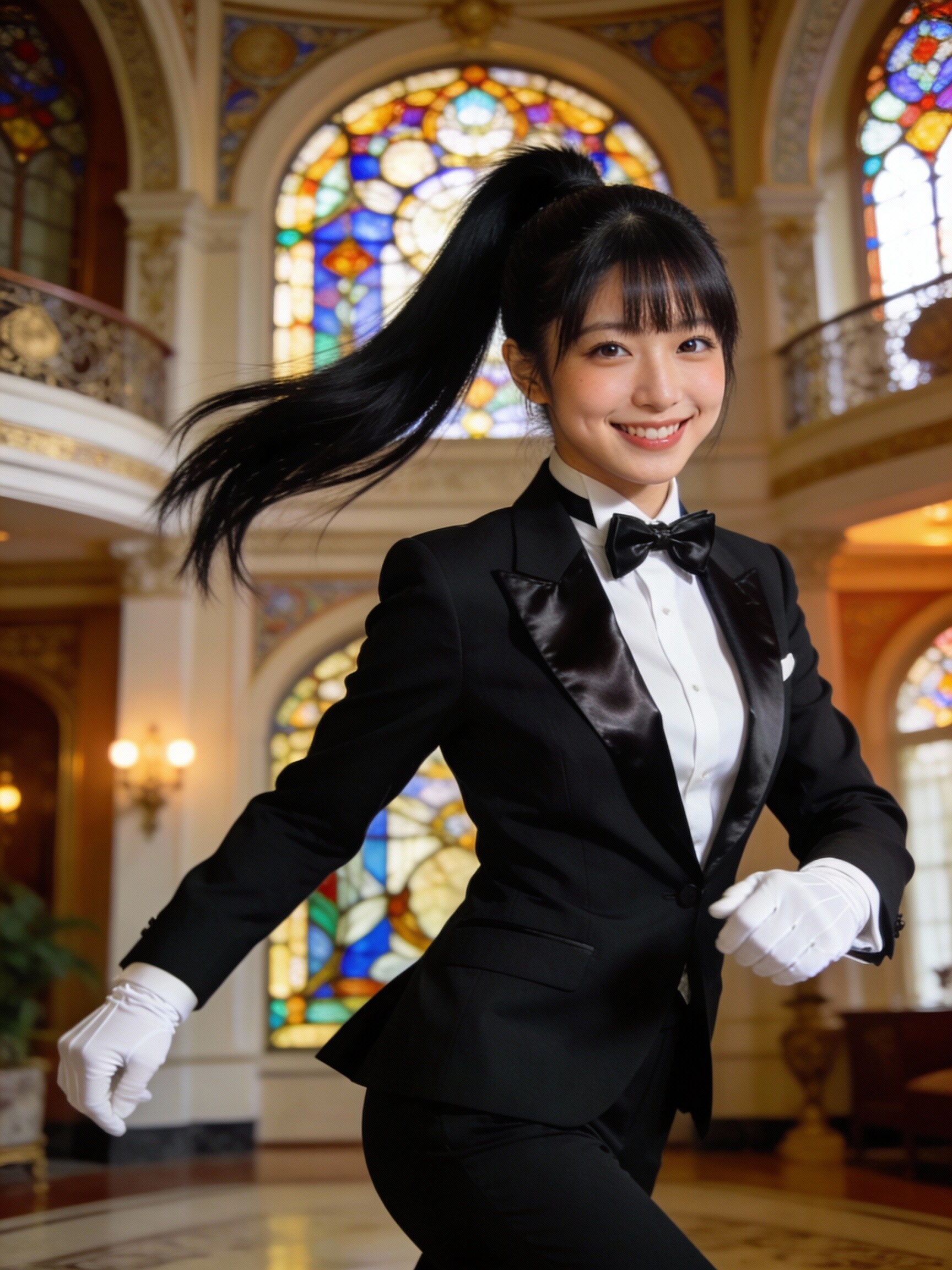 マメに働く執事ちゃん