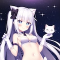白猫のサリーの女の子です。 11枚目