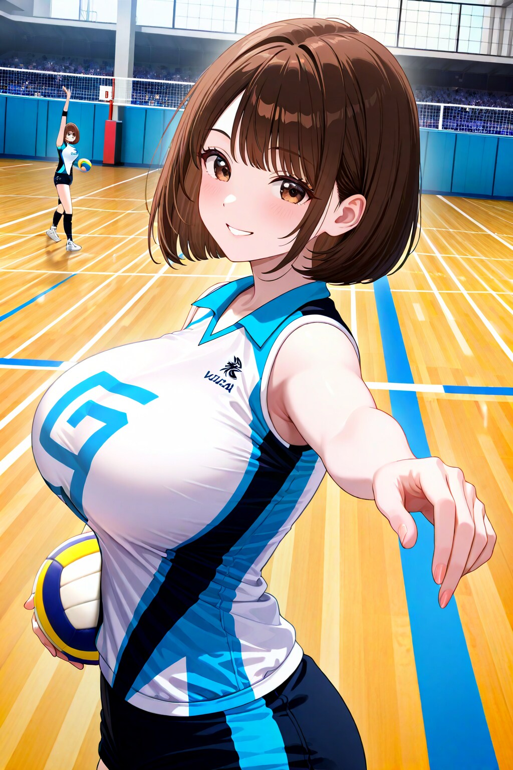 ミドルブロッカー　アキちゃん