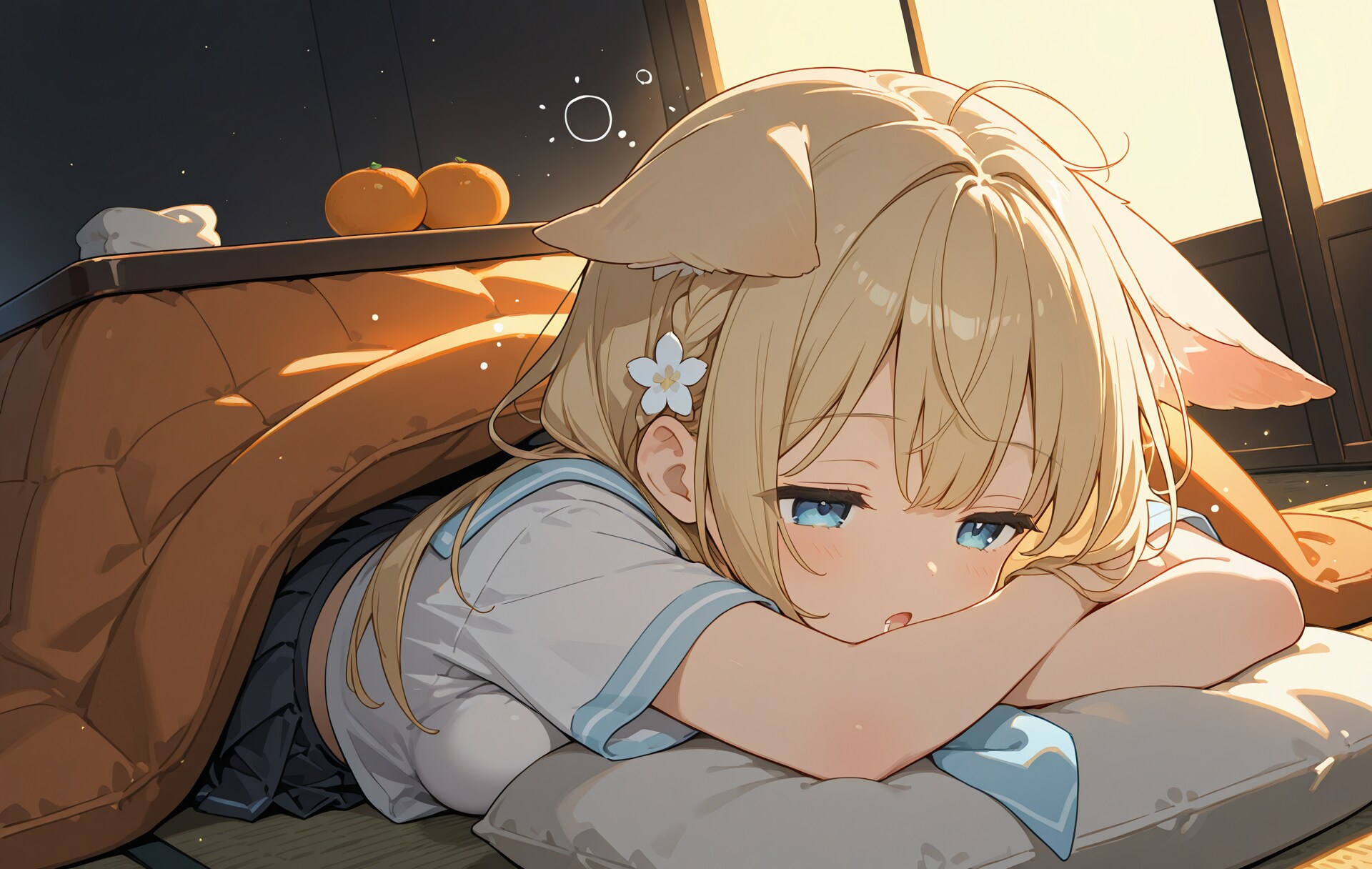 ∫ ｺﾀﾂﾑﾘ ∫(_ ´ω`)_🍊