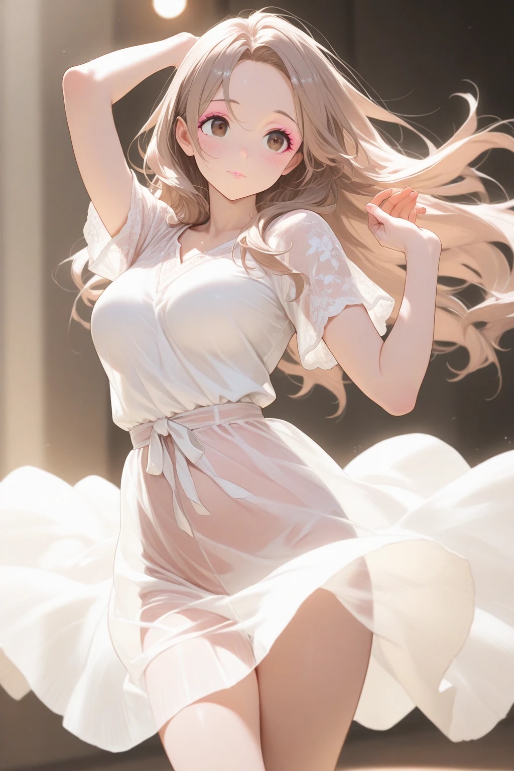 透けてる娘たち