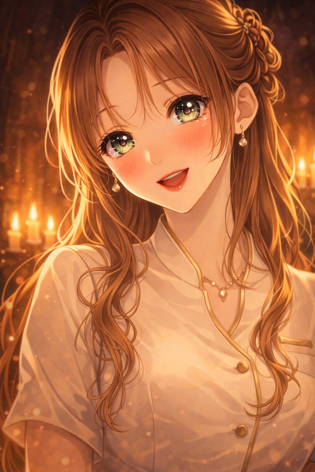 笑顔でお出迎えしてくれるエステのお姉さん | の人気AIイラスト・グラビア