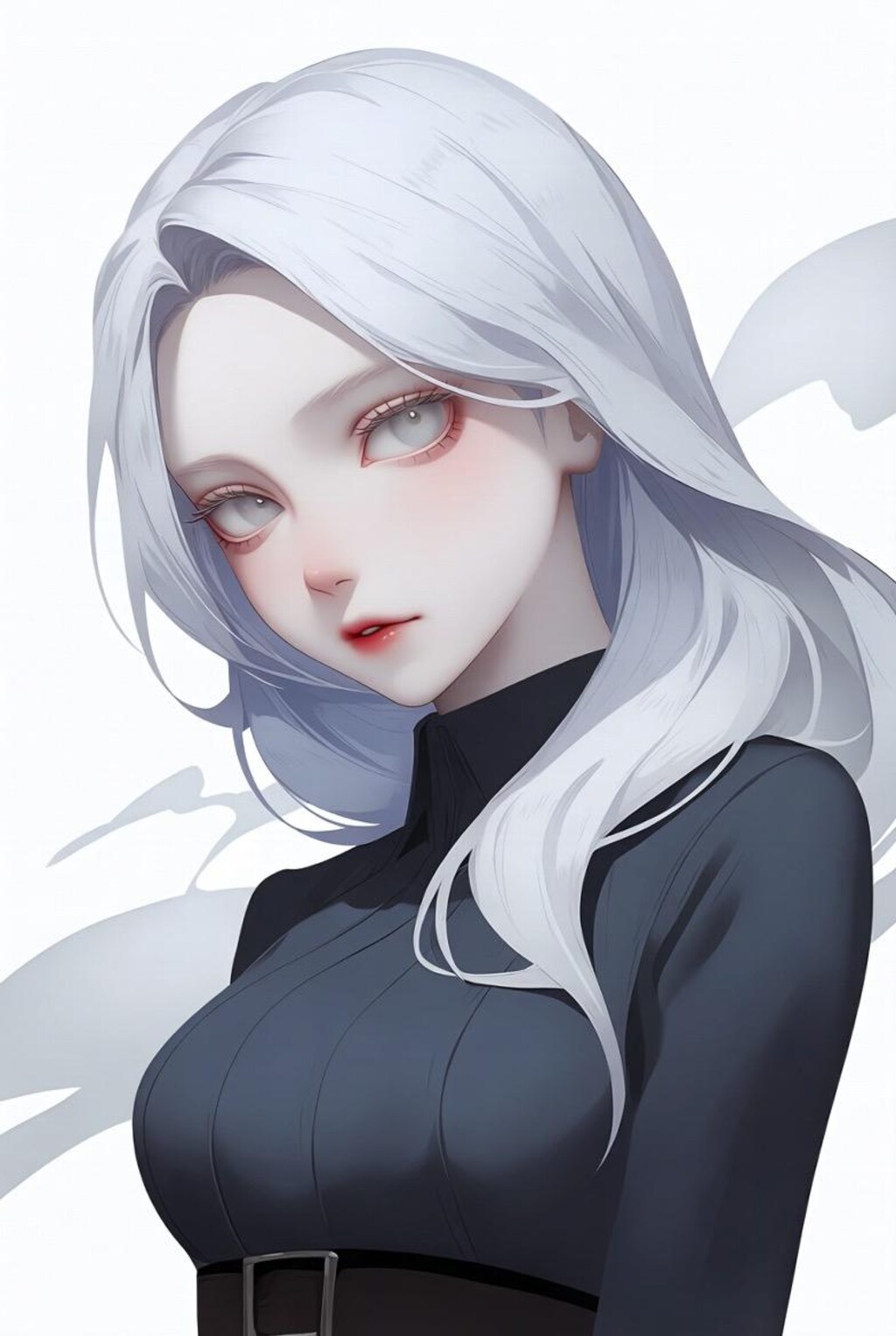 銀髪美女