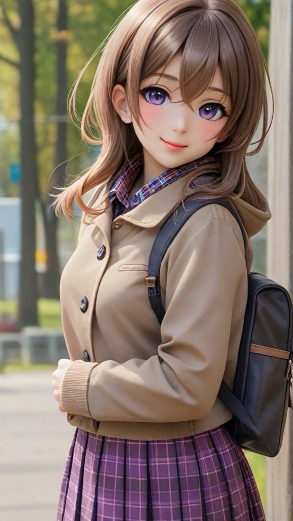 可愛い女子学生