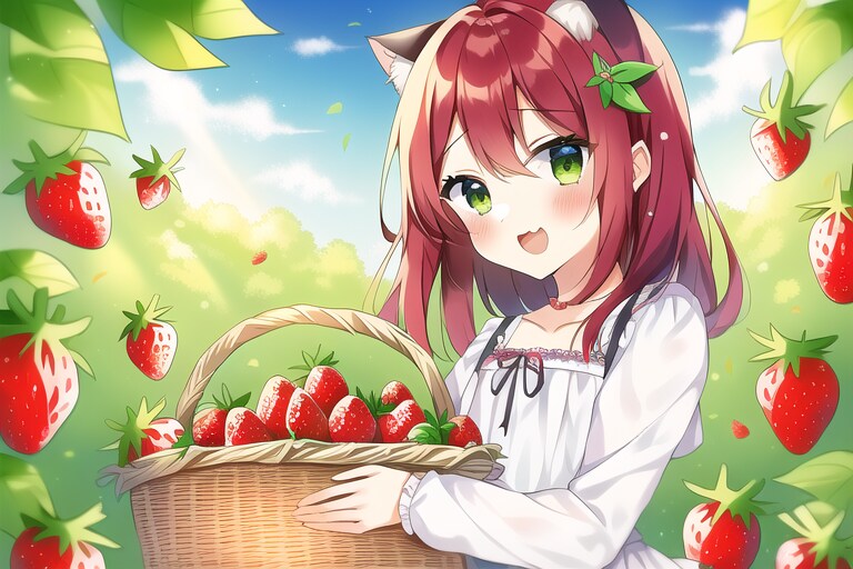 いちご狩り