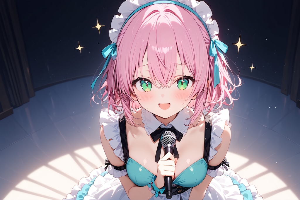 アイドル風な李々花