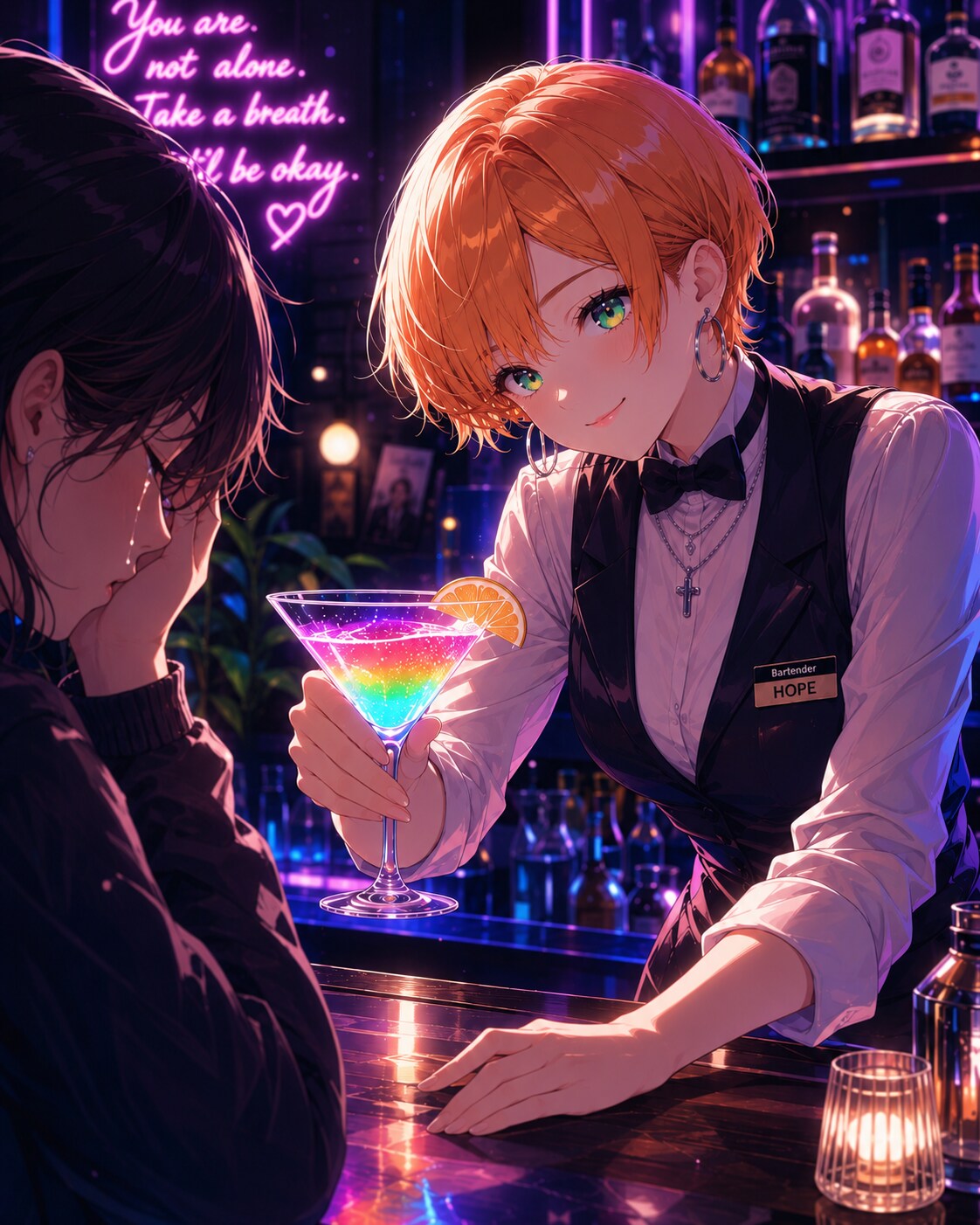 美人バーテンダーのいるお店