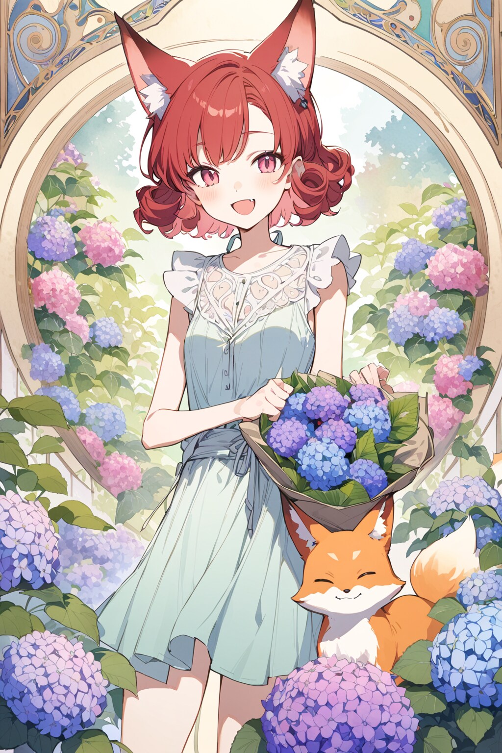 カエデとご先祖様 (1万いいね記念 for 501さんとOsake DOSさん)