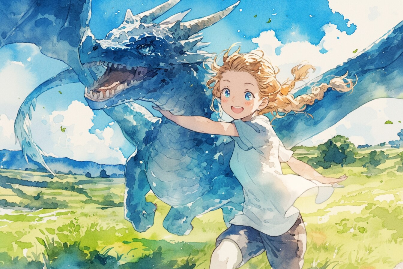 ドラゴンと少女（竜騎士）87 | の人気AIイラスト・グラビア