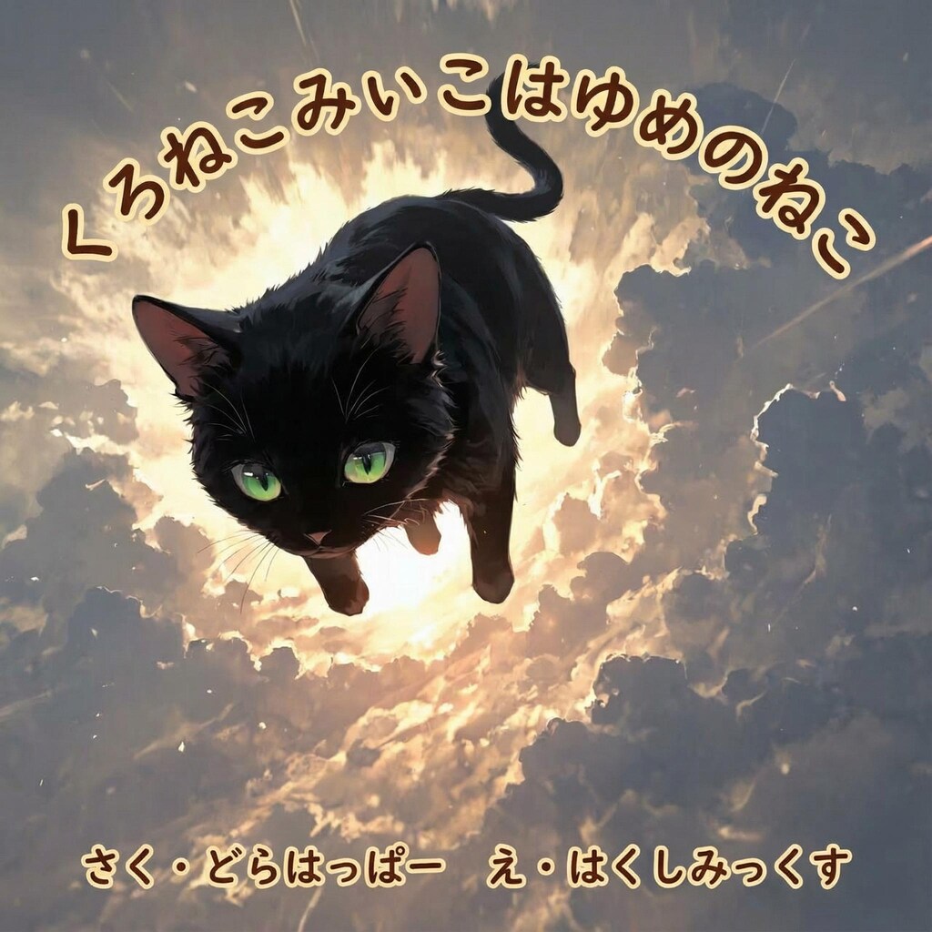 くろねこみいこはほんになる