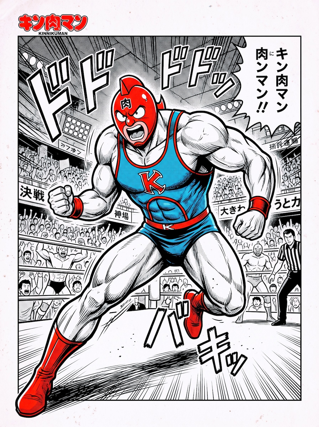 キン肉マン(キャラクター名のみで生成)