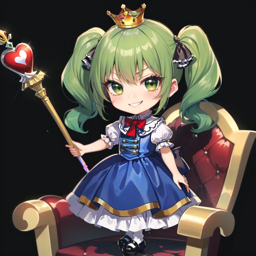 ちちぷいでハートの女王