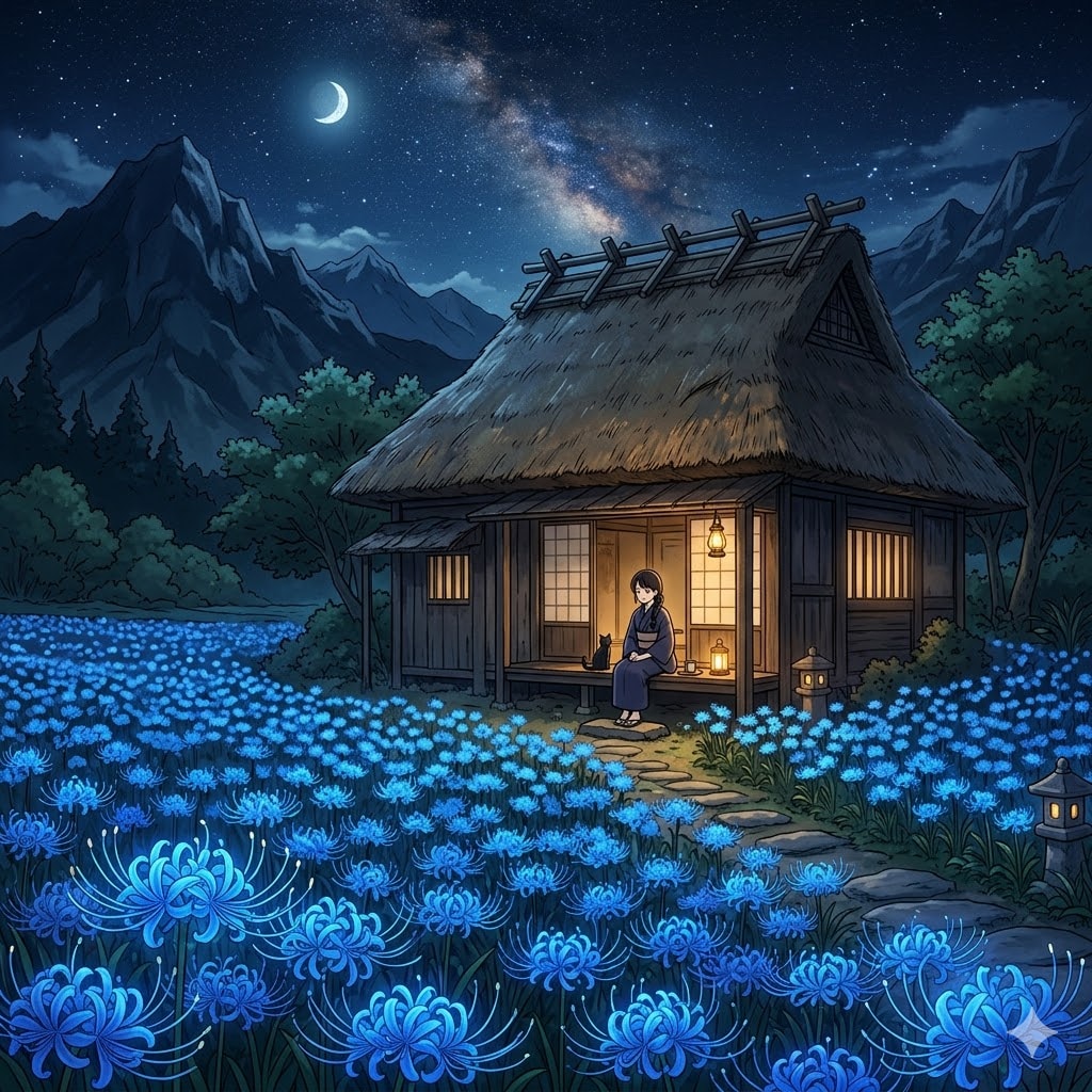 青い彼岸花 | の人気AIイラスト・グラビア