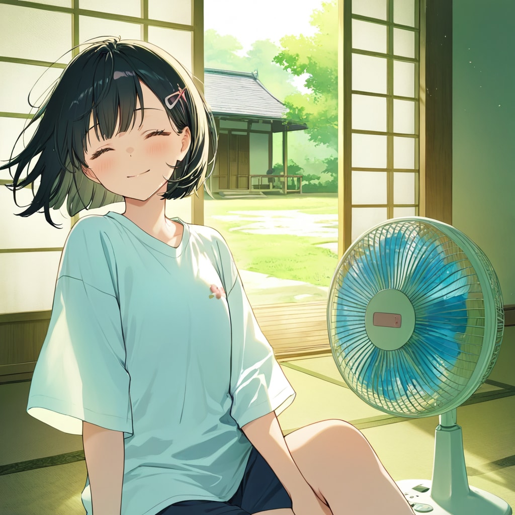 すずしーっ！