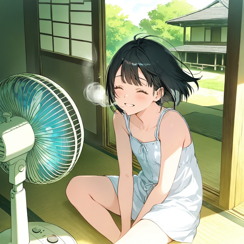 すずしーっ！