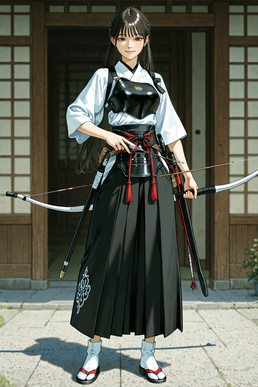 和弓を描いて貰うのって、難しいですね