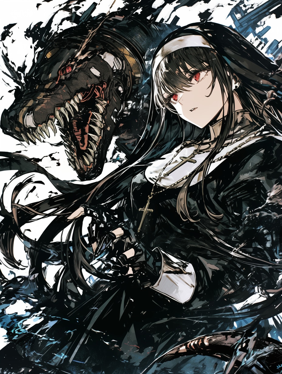 行くわよ、ポチ | の人気AIイラスト・グラビア