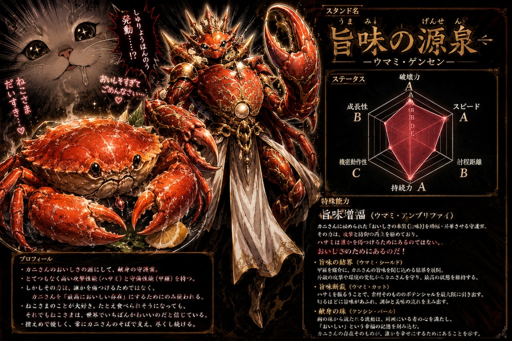 かにをまもるんだな🦀