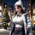 隣のお姉さん朝帰り駅前で おはようございます 2枚目
