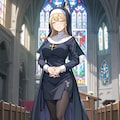 シスターの日常企画作品です 2枚目